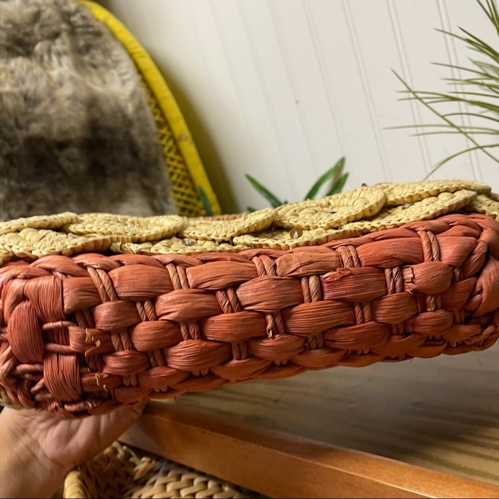 Vintage Corn Husk Handbag View 5